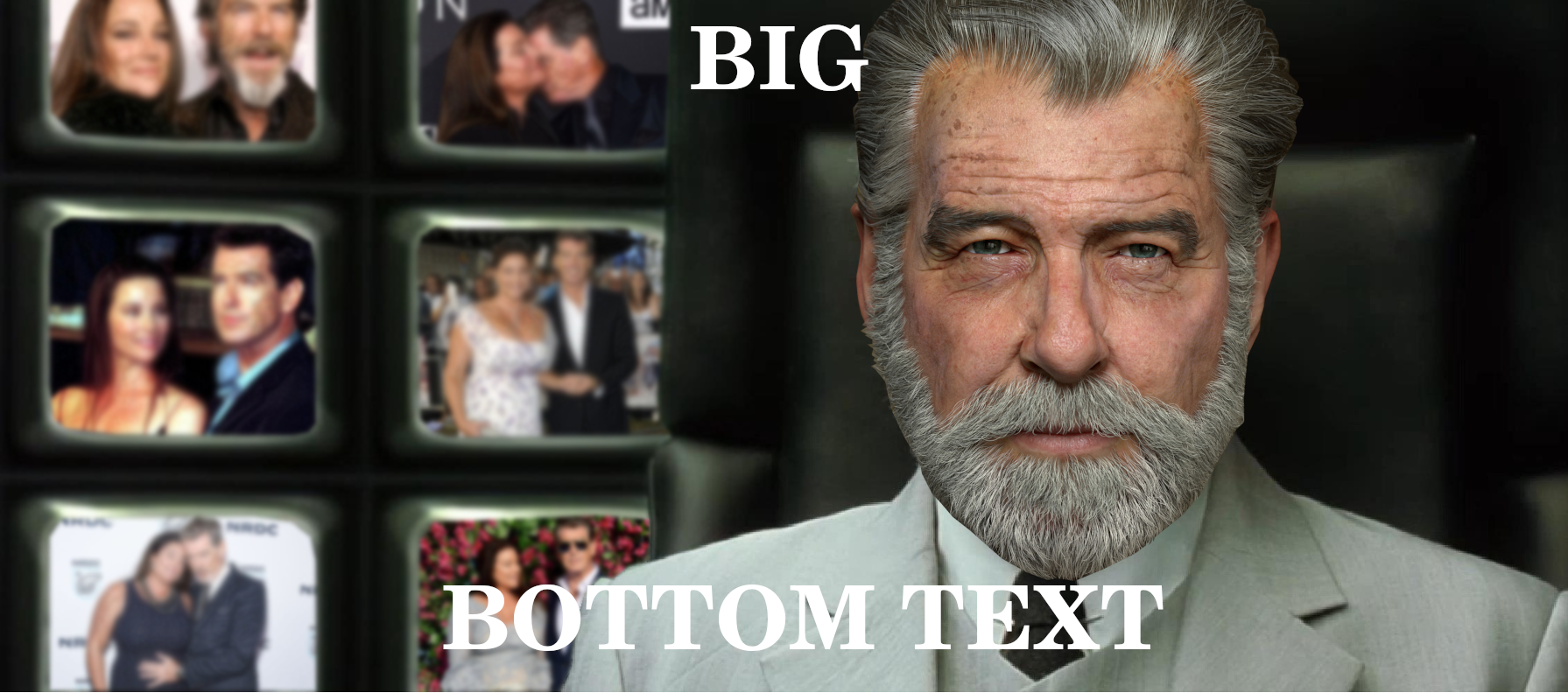 Big Bottom Text