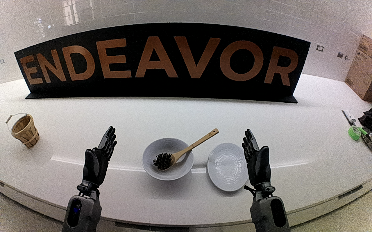 27_Use the right hand to pick up the spoon from the bowl and serve the contents onto the plate.png