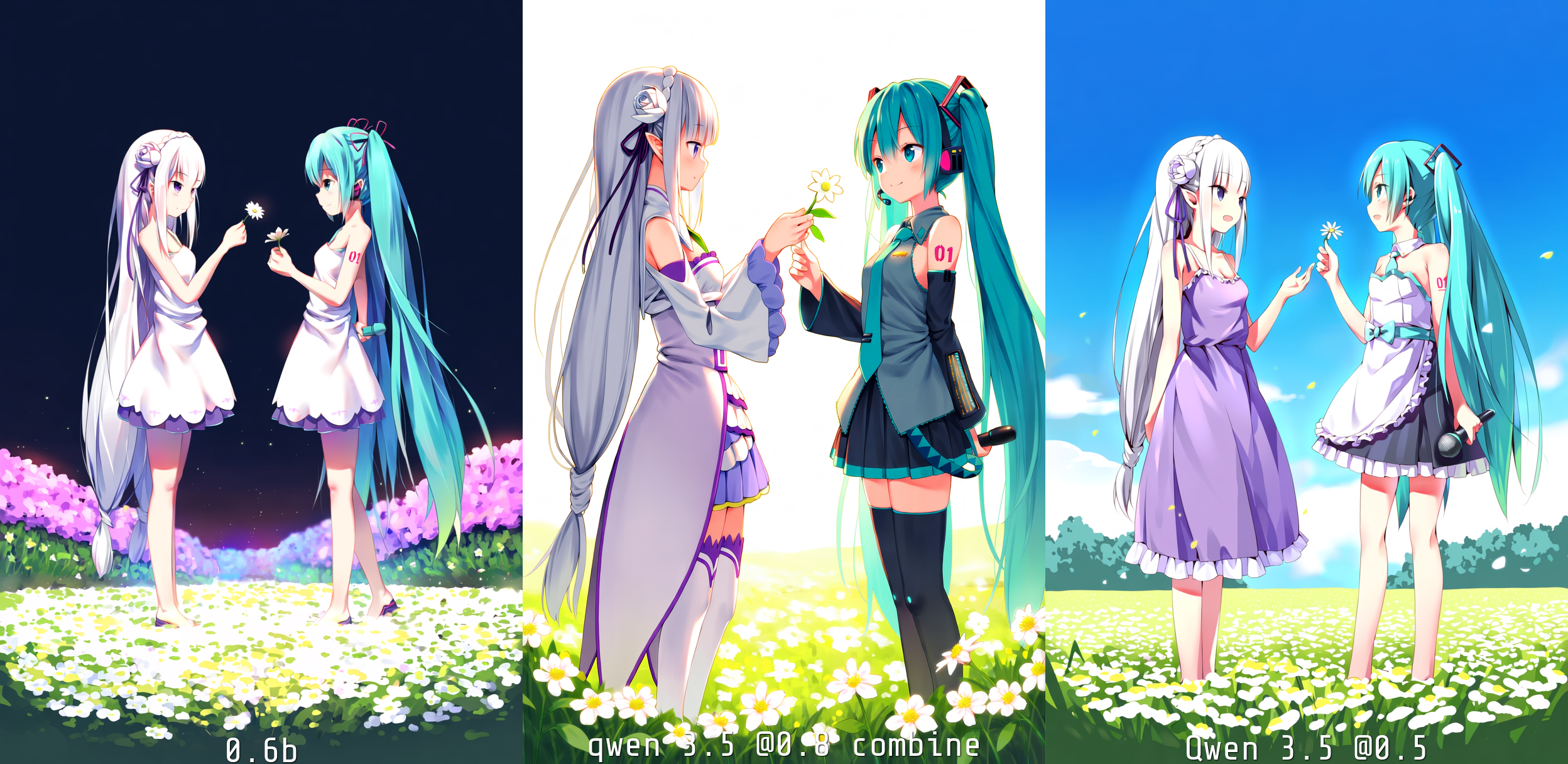 Two-character pose + hand interaction